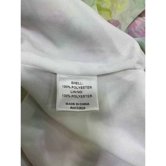 Majorelle 'Summer' Pink Polyester Gown Size XL - Picture 5 of 5